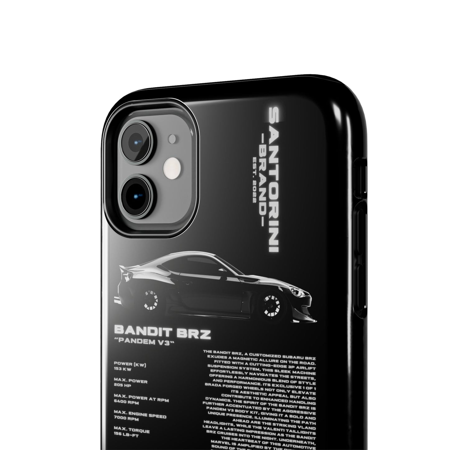 "Bandit BRZ" Black Case