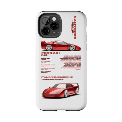 "Ferrari F40" White Case