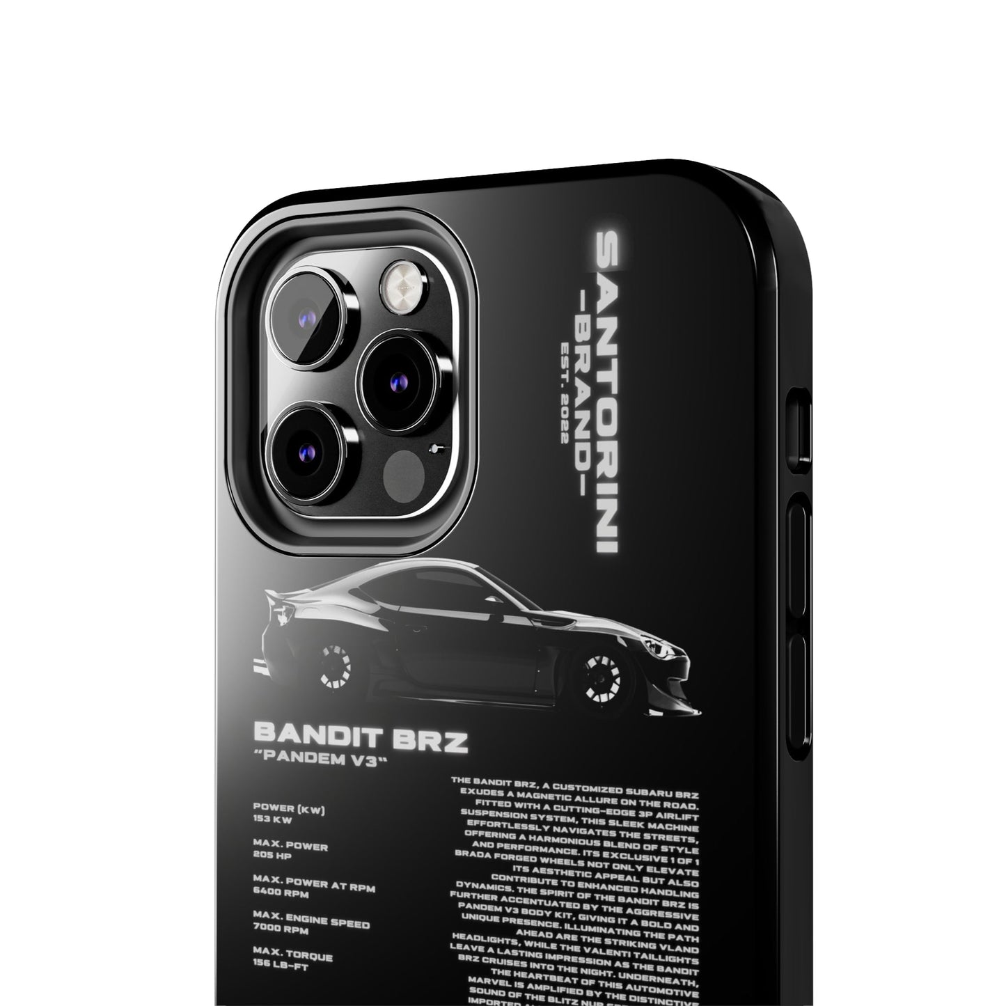 "Bandit BRZ" Black Case